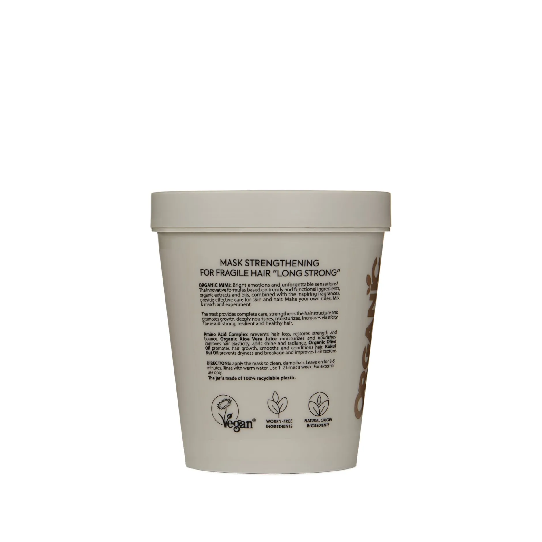 Organic Mimi Hair Mask Strengthening Long Strong 200 ml