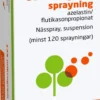 Oriduo Nässpray 125 mikrogram + 50 mikrogram/sprayning 120 sprayningar