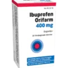 Orifarm Ibuprofen 400 mg 30 tabletter