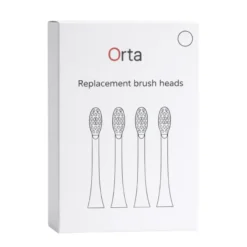 Orta DuPont™ Borsthuvuden Vit - Skonsam & Effektiv Rengöring 4-pack