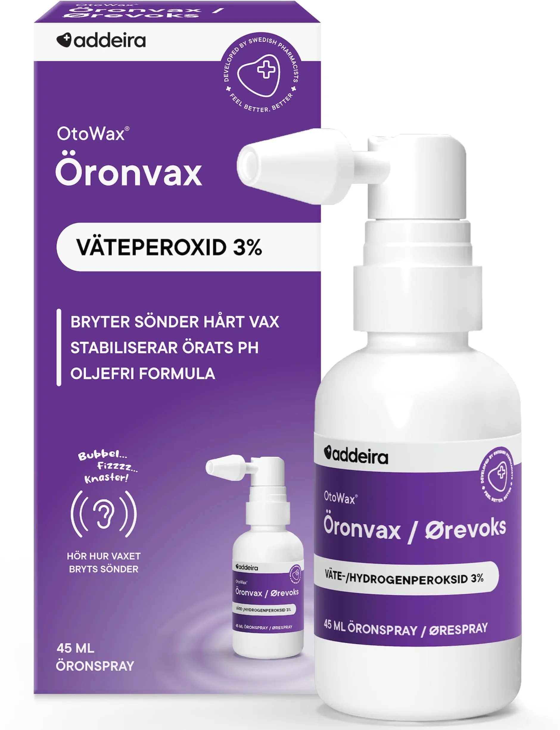 OtoWax Spray mot öronvax 45 ml