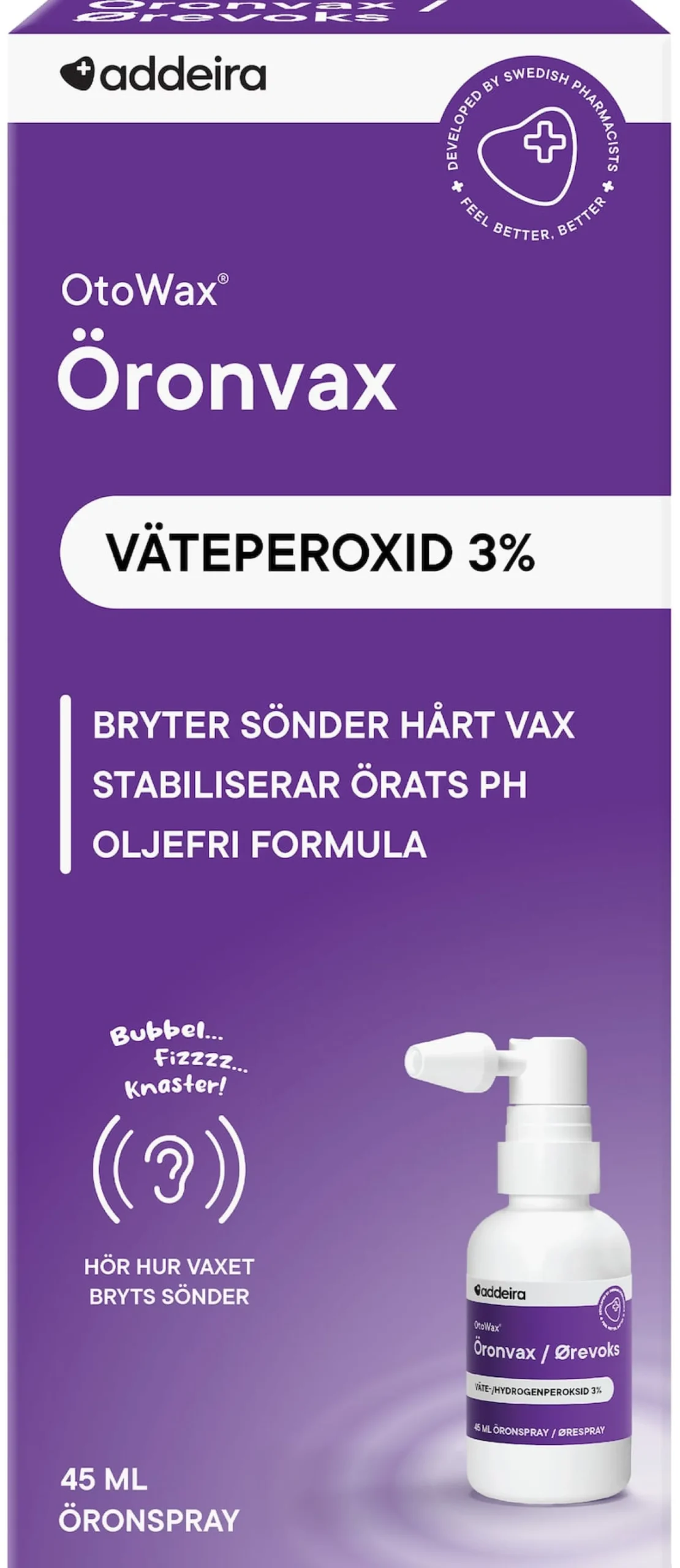 OtoWax Spray mot öronvax 45 ml