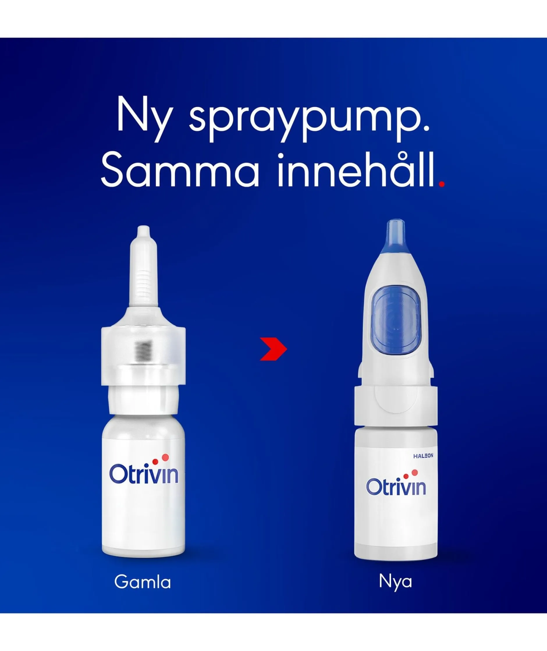 Otrivin Menthol nässpray, lösning 1 mg/ml 10 ml