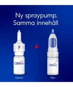 Otrivin utan konserveringsmedel nässpray 1mg/ml 10ml