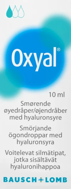 Oxyal Ögondroppar 10 ml