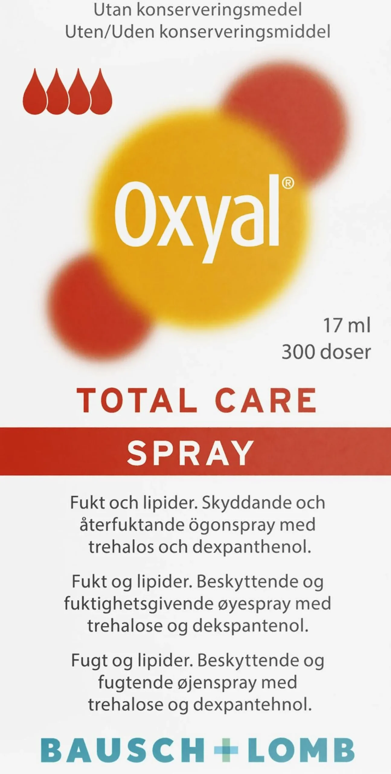 Oxyal Total Care Spray 17 ml