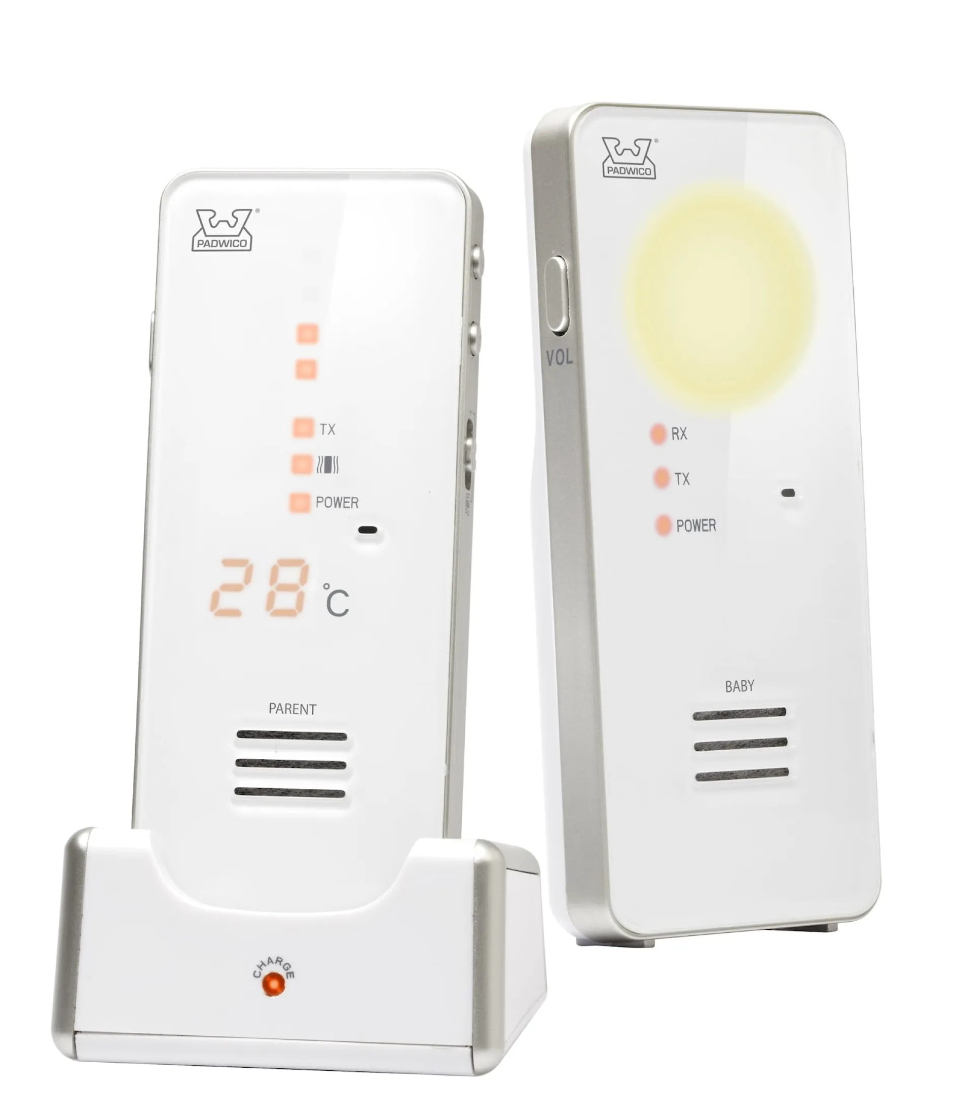 Padwico 850 Babyvakt Vit