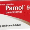 Pamol 500mg paracetamol 20 tabletter