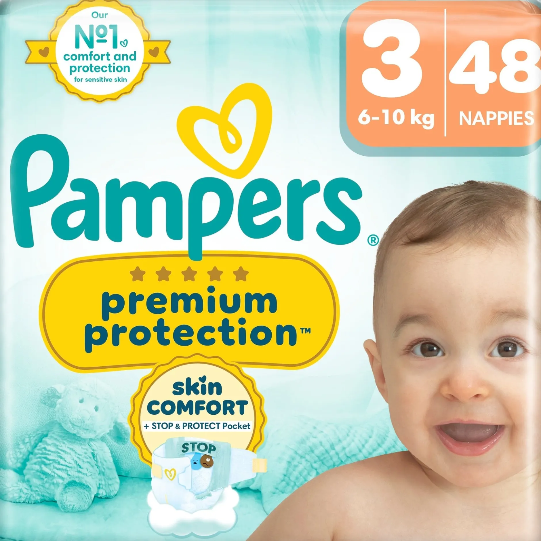 Pampers Premium Protection 6-10 kg