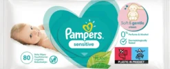 Pampers Sensitive Wipes 80 st