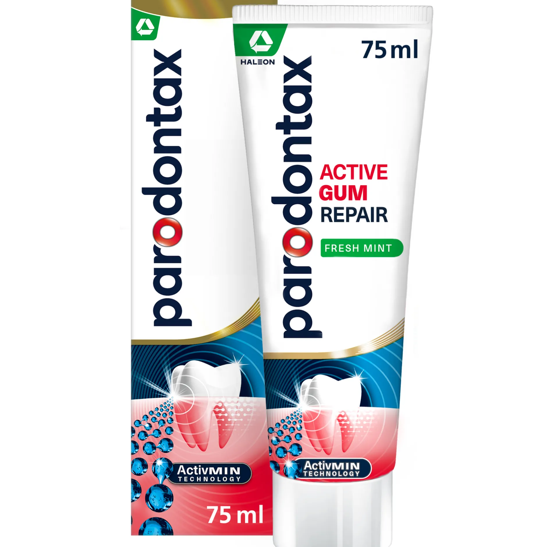 Parodontax Active gum repair fresh mint tandkräm 75ml