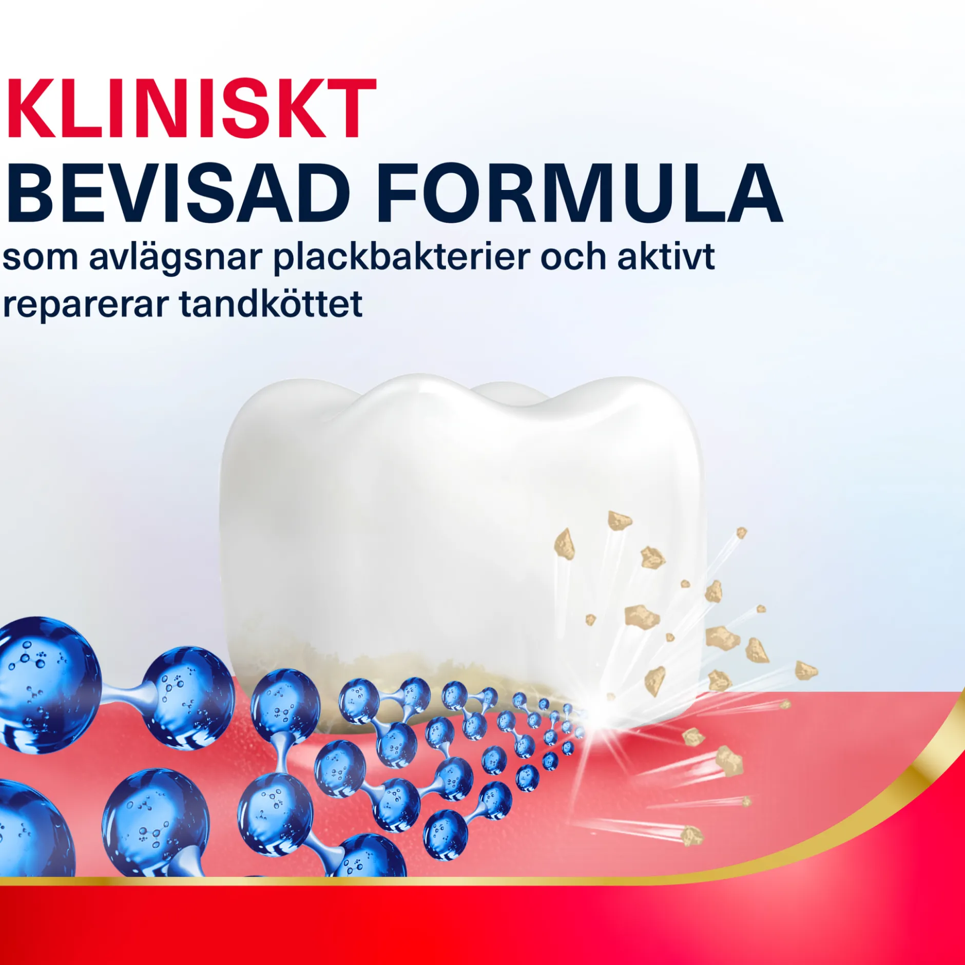Parodontax Active gum repair fresh mint tandkräm 75ml