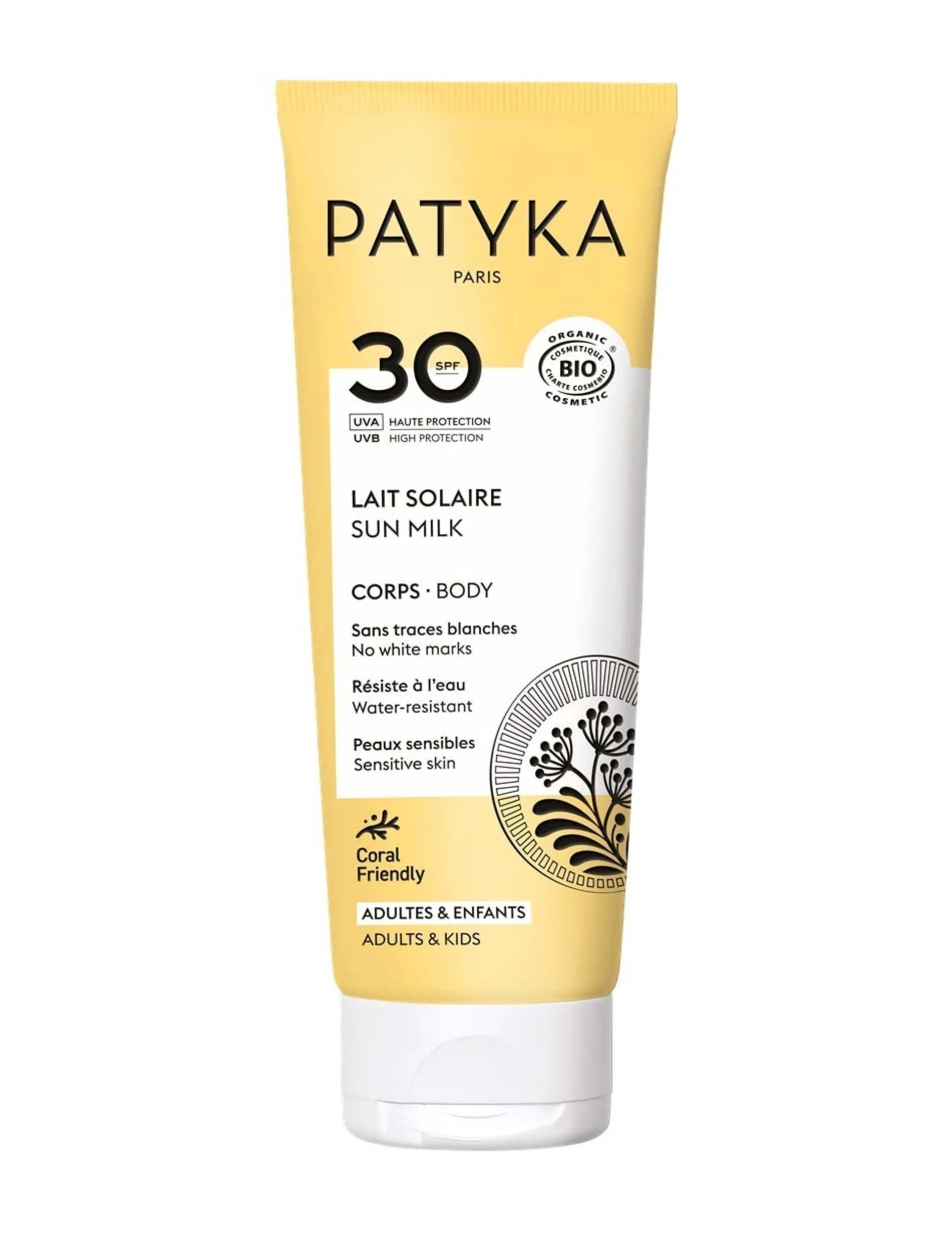 Patyka Body Sun Milk SPF30 100 ml