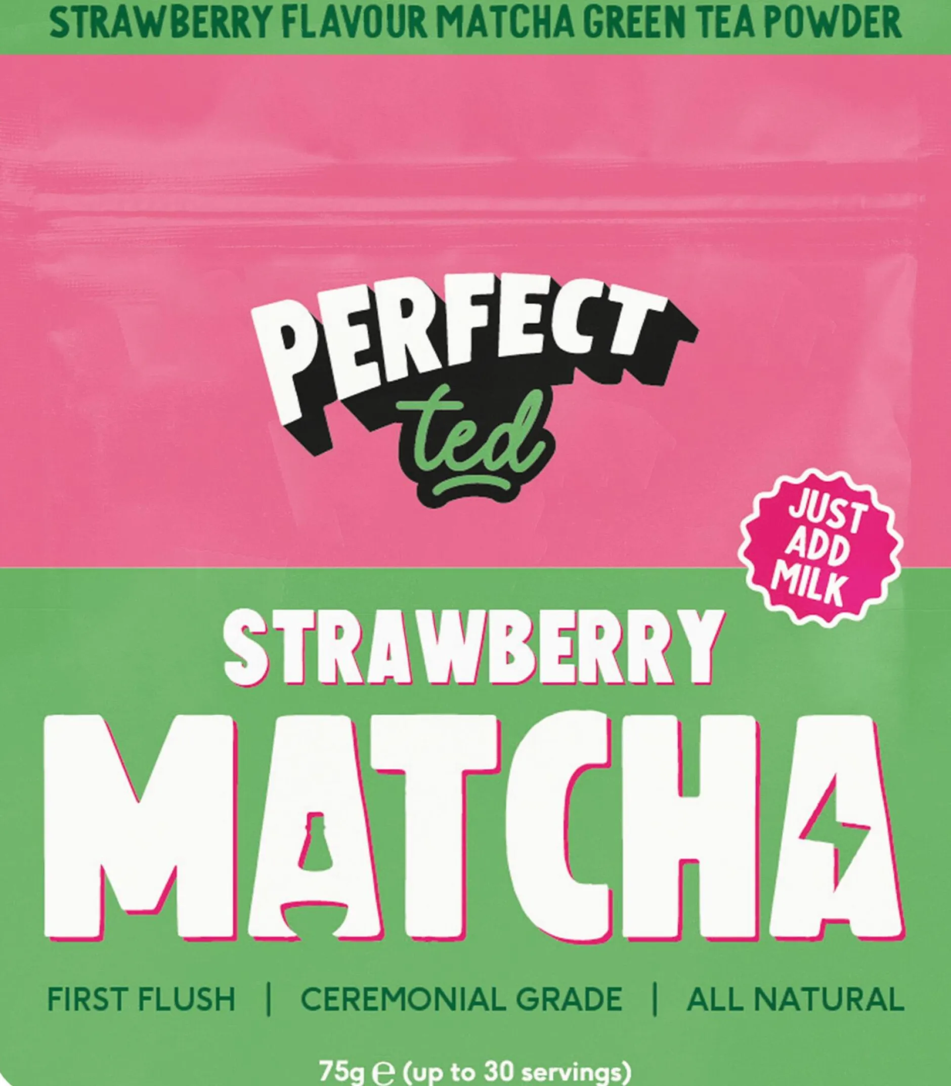 PerfectTed Strawberry Matcha 75 g