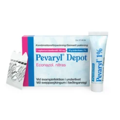 Pevaryl Depot Vagitorium 150mg 1st + kräm 1%, 15g