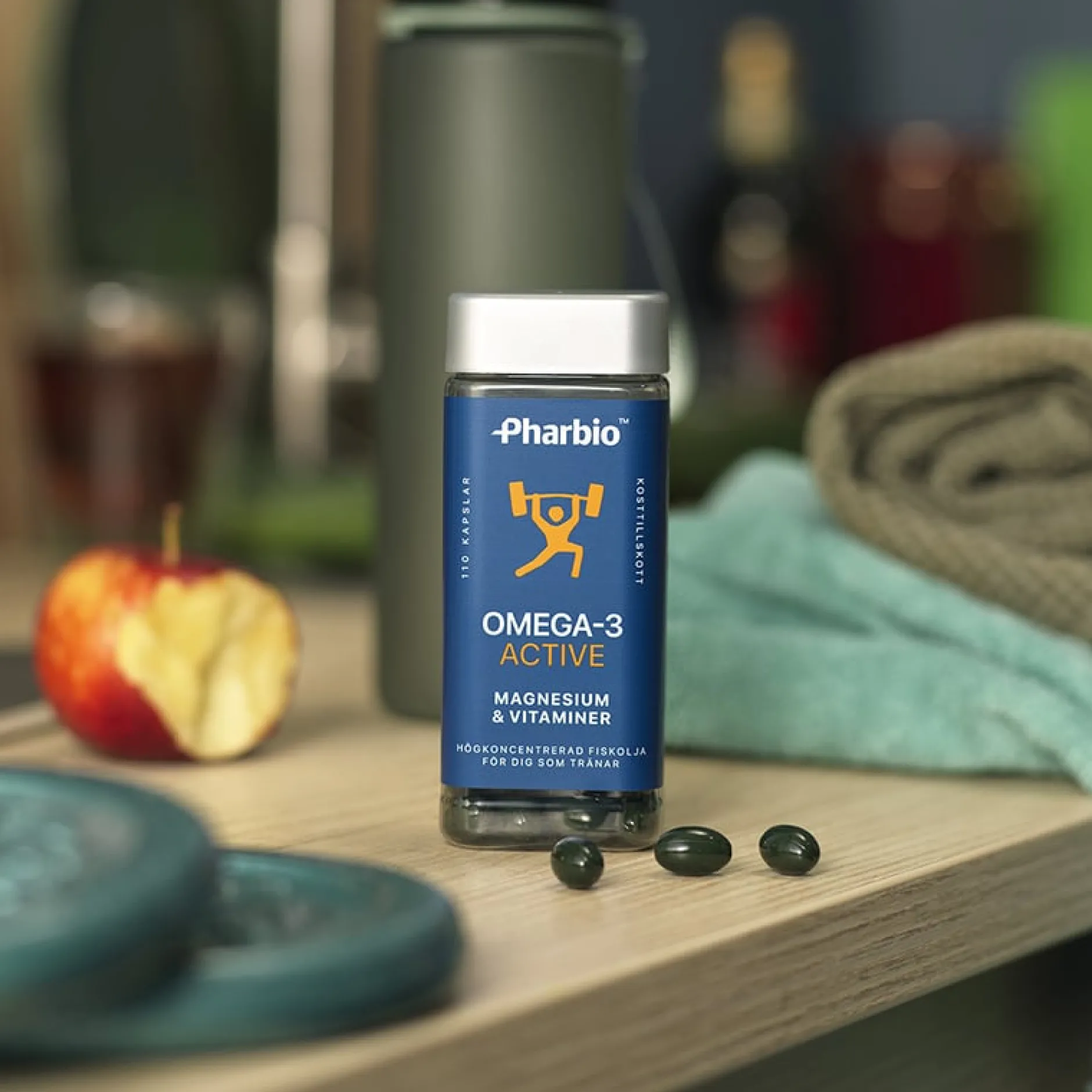 Pharbio Omega-3 Active 110 kapslar
