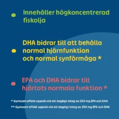 Pharbio Omega-3 Forte 120 kapslar