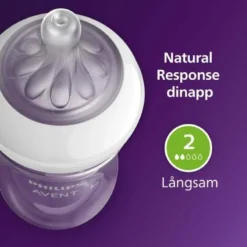 Philips Avent Natural Response Baby Bottle with Airfree vent 125ml