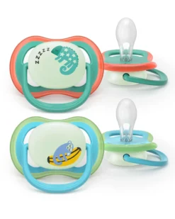 Philips Avent Pacifier ultra air natt SOOTHER AIR NIGHTTIME 6-18 mån 2-pack