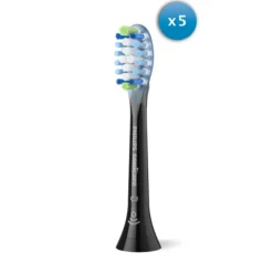 Philips Sonicare Premium Plaque Defence borsthuvuden Svart 5 st