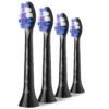 Philips Sonicare Sensitive borsthuvuden Svart 4 st