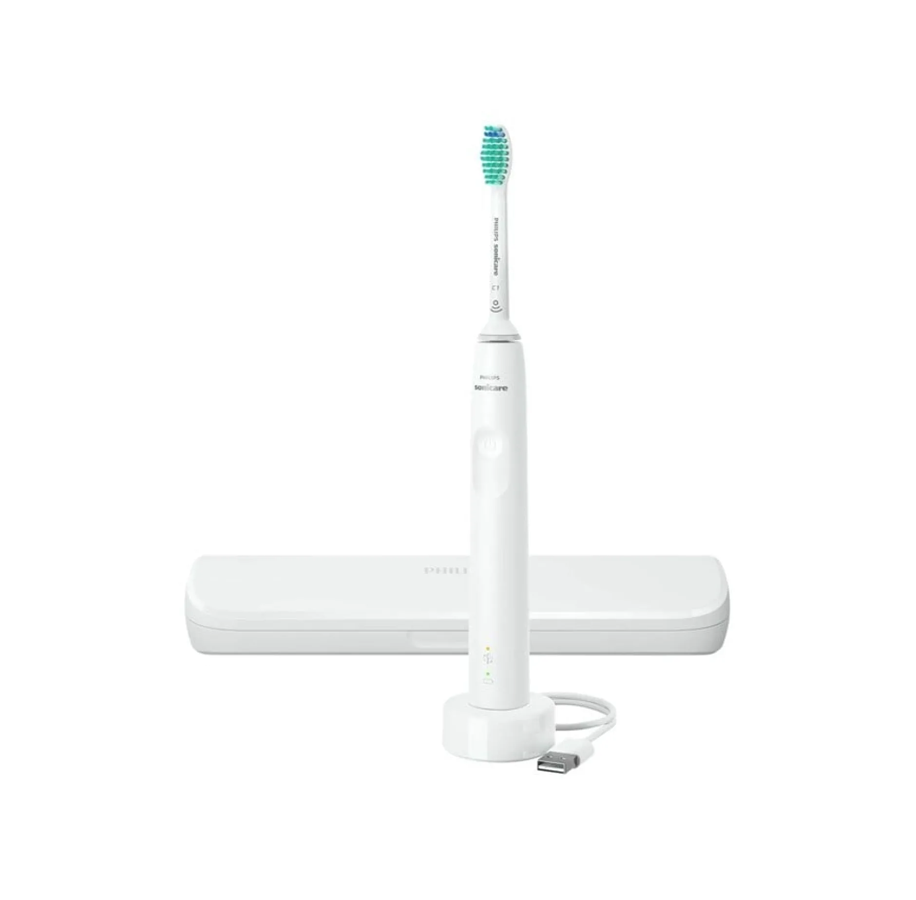 Philips Sonicare 3100 Series HX3673/13 Eltandborste Vit 1 st
