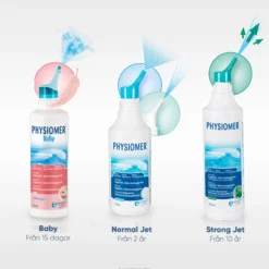 Physiomer Strong Jet Naturlig Nässkölj Näs & Bihålebesvär 210 ml