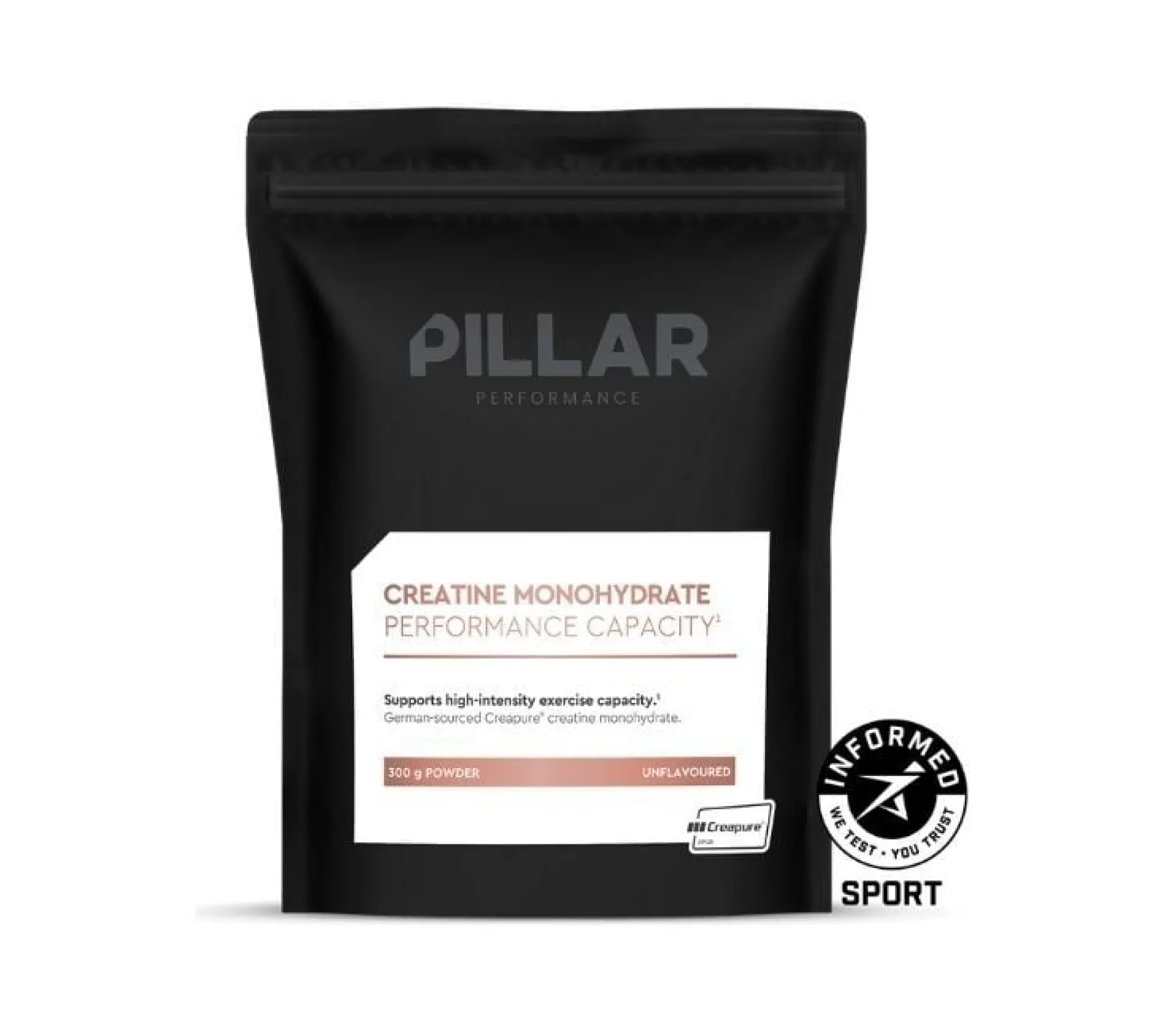 Pillar Performance Creatine Monohydrate Performance Capacity Pouch 300 g