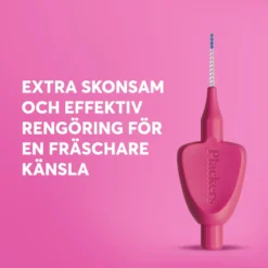 Plackers Gentle Brush Skonsam Mellanrumsborste Rosa XXS (0,4 mm) 6 st