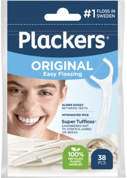 Plackers Original Easy Flossing Tandtrådsbygel 38 st