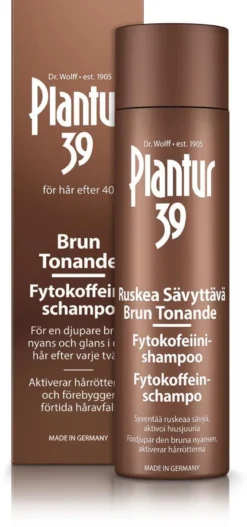Plantur 39 Fytokoffeinschampo Brun Ton 250 ml