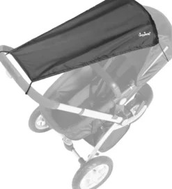 Playshoees UV-Skydd Barnvagn Svart