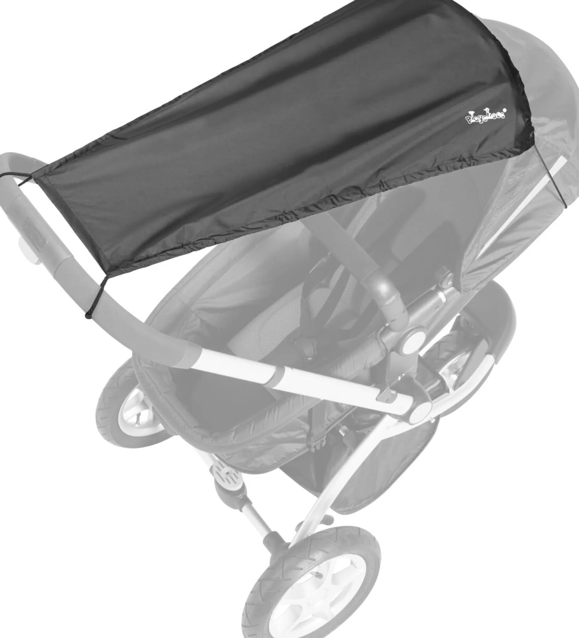 Playshoees UV-Skydd Barnvagn Svart