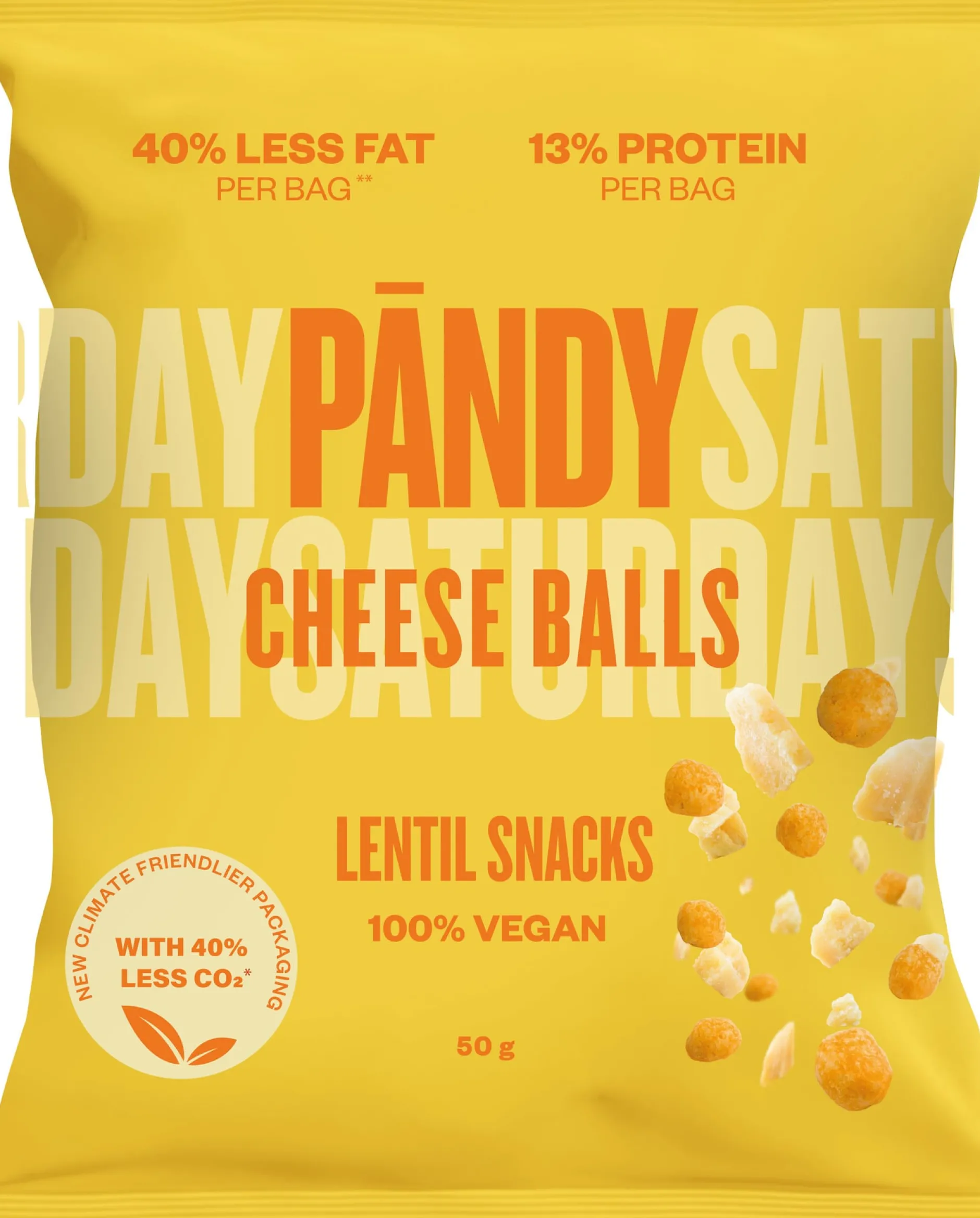 Pändy Lentil Cheese Balls 50g