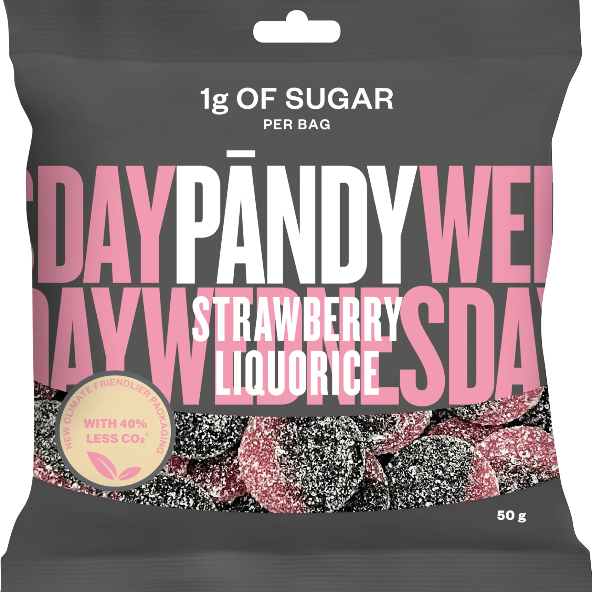 Pändy Strawberry/Liquorice 50g