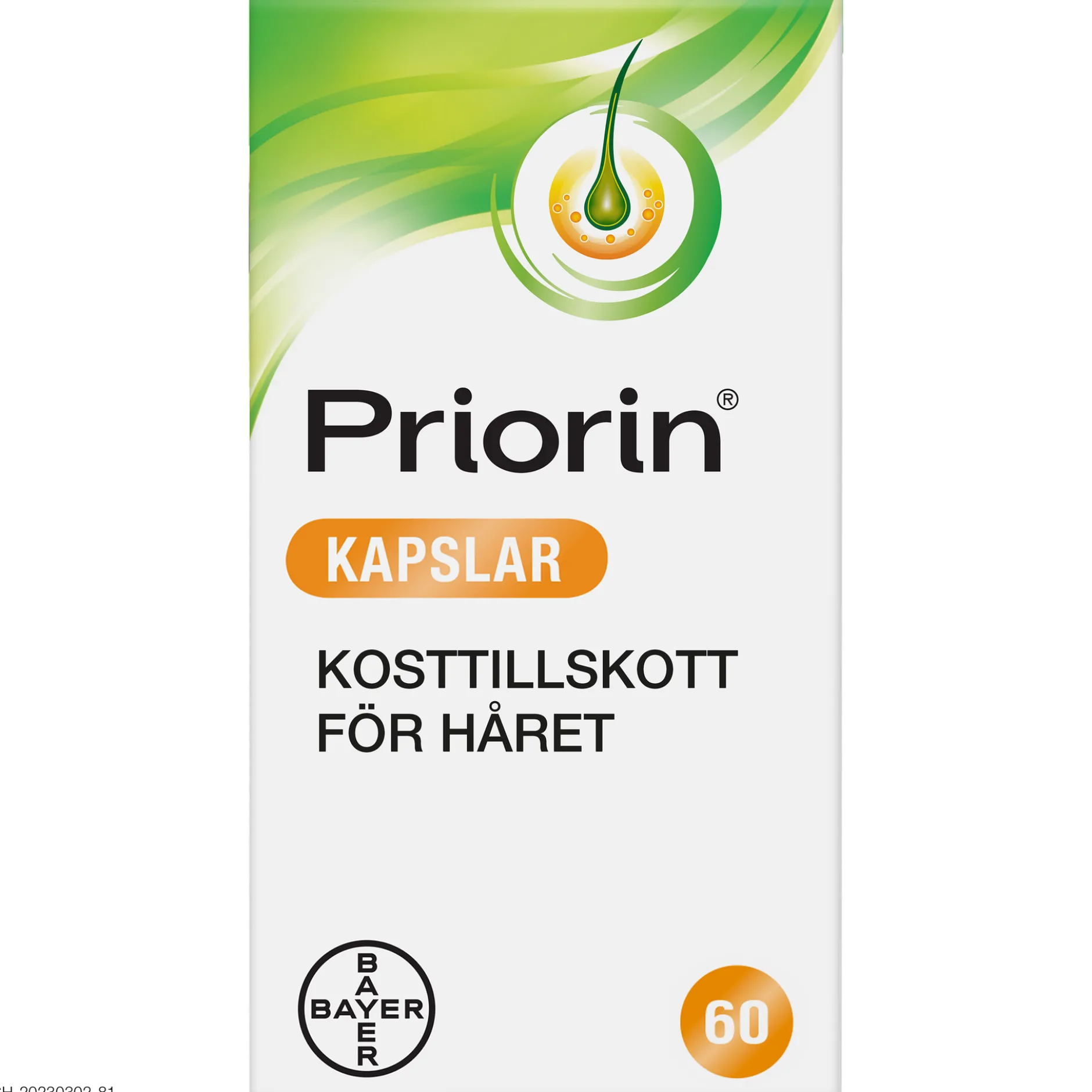 Priorin 60 kapslar