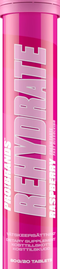 ProBrands Rehydrate Pills Rasberry 20 brustabletter