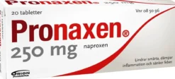 Pronaxen 250 mg Naproxen 20 tabletter