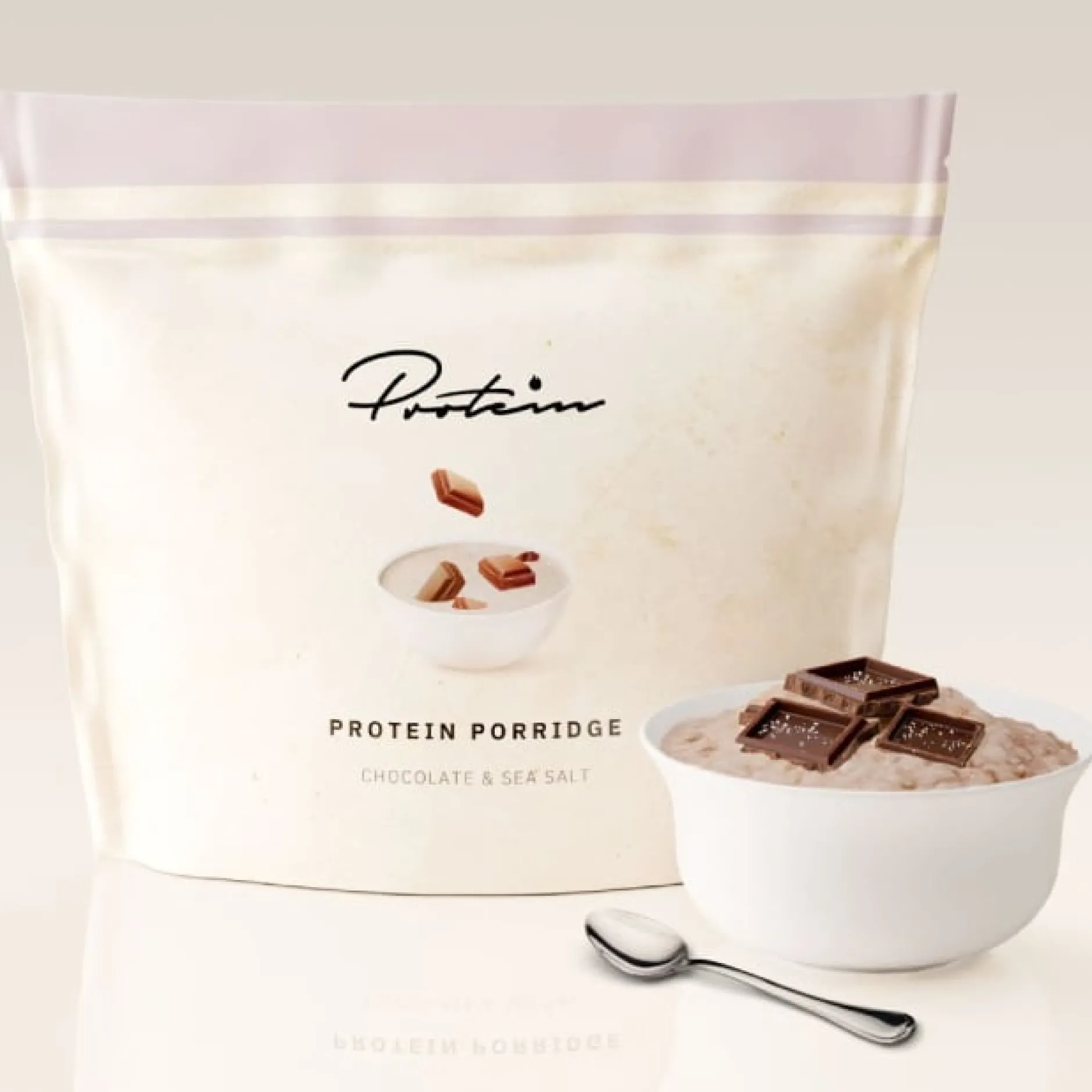 Protein.com Proteingröt Choklad Havssalt 720 g