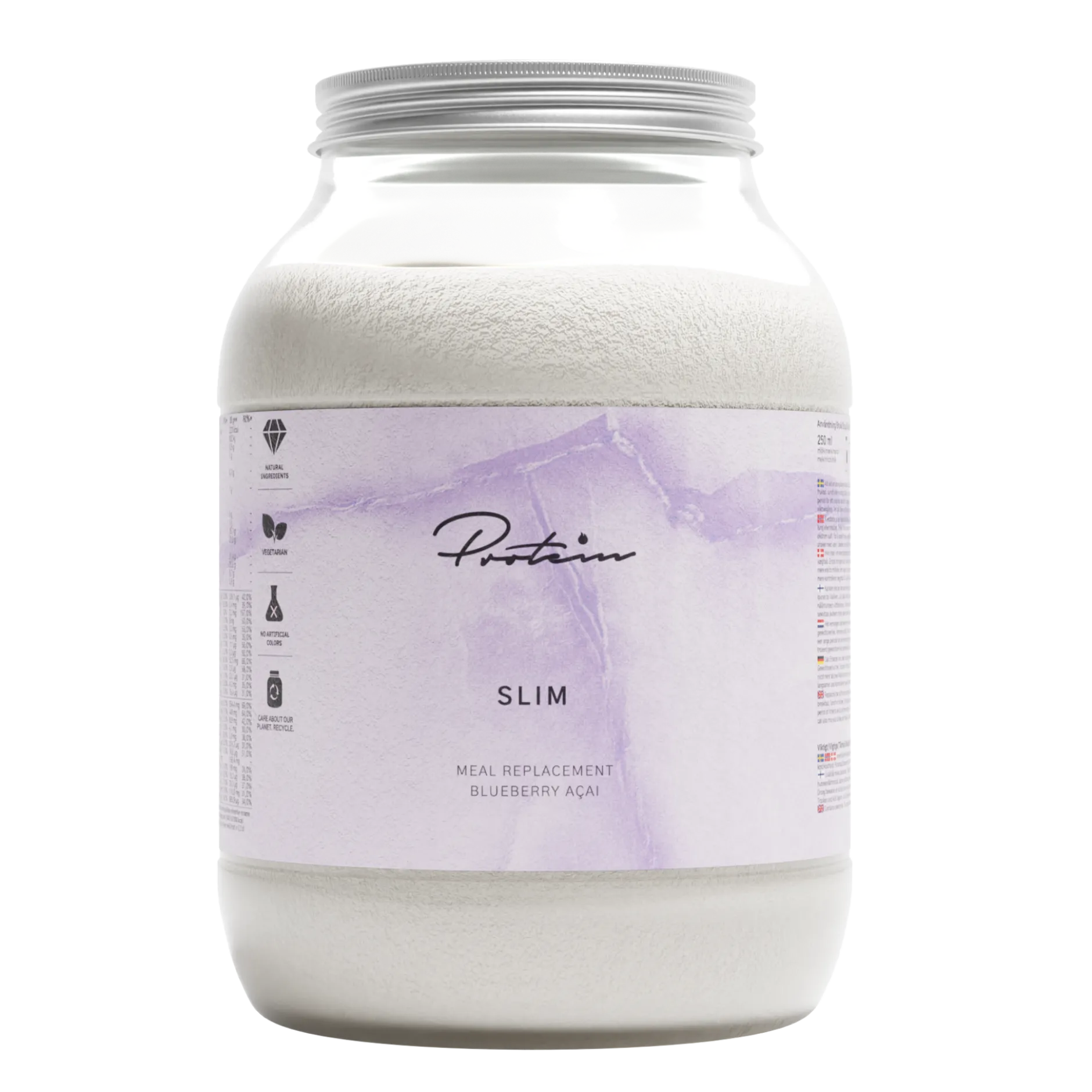 Protein.com Slim Måltidsersättning Blåbär & Acai 1200 g