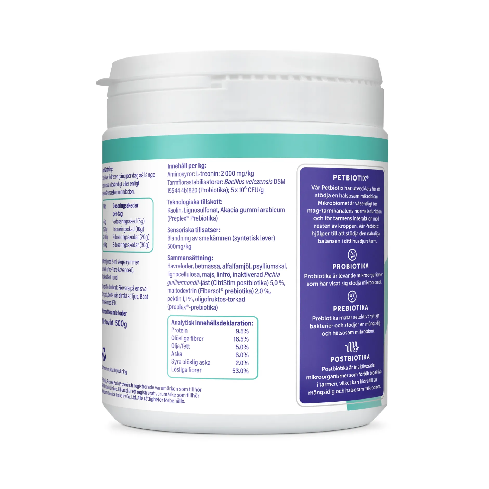 Protexin Veterinary Pro-Fibre Advanced 500 g