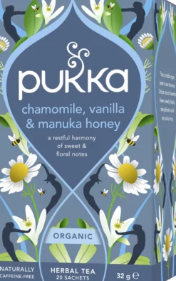 Pukka Örtte Chamomile Vanilla & Manuka Honey Eko 20 st