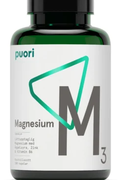Puori M3 Magnesium 180 kapslar