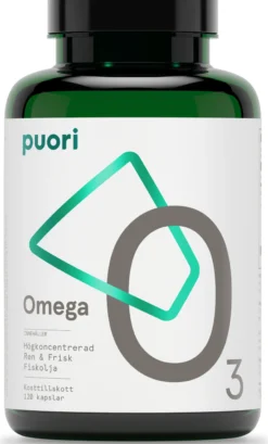 Puori O3 Omega-3 80% 2000 mg 120 kapslar