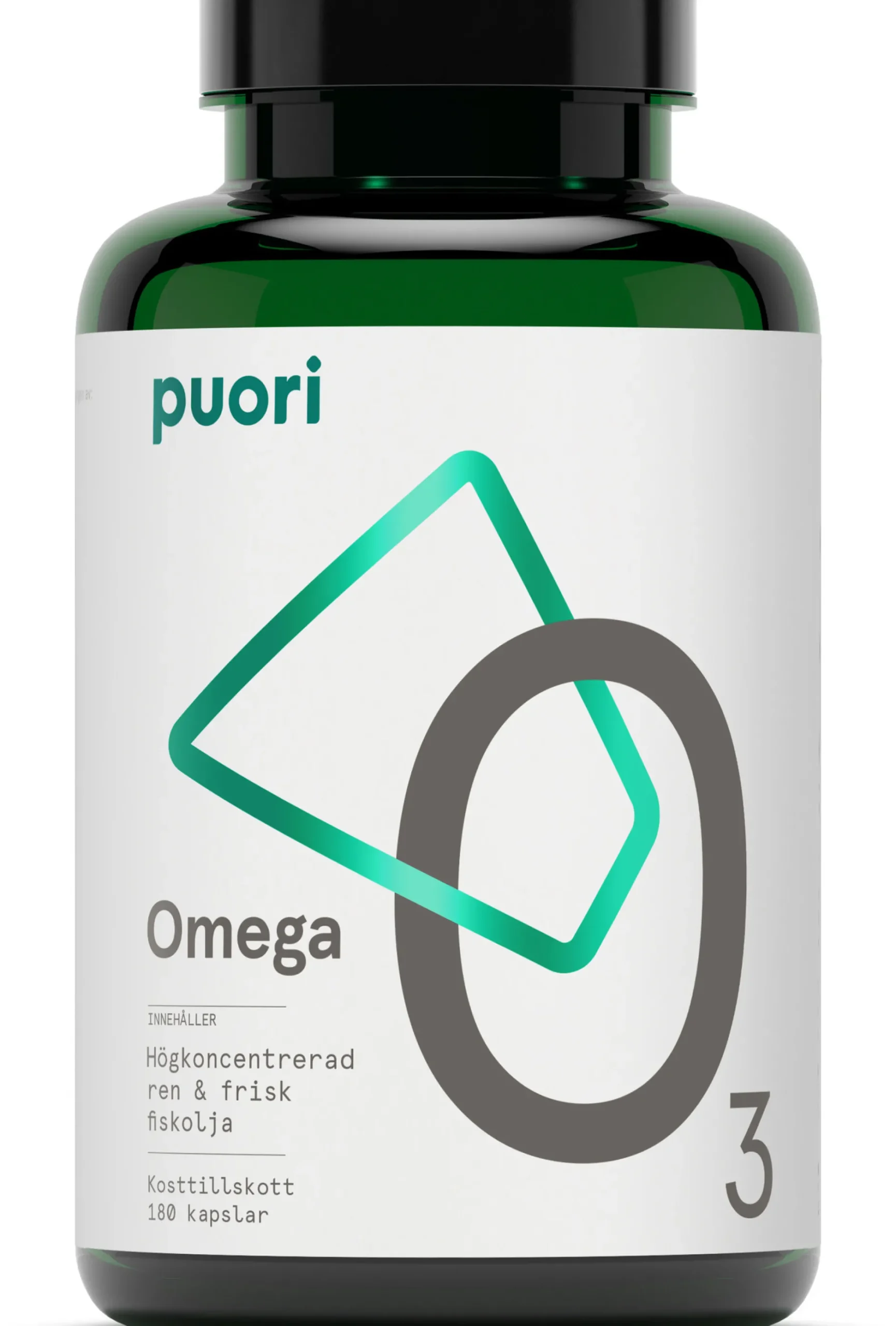 Puori O3 Omega-3 80% 2000 mg 180 kapslar