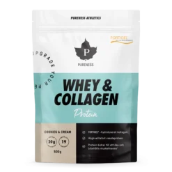 Pureness Athletics Whey & Collagen Cookies & Cream - 500 g