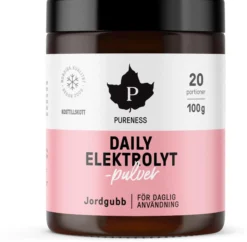 Pureness Daily Elektrolytpulver Jordgubb 100 g