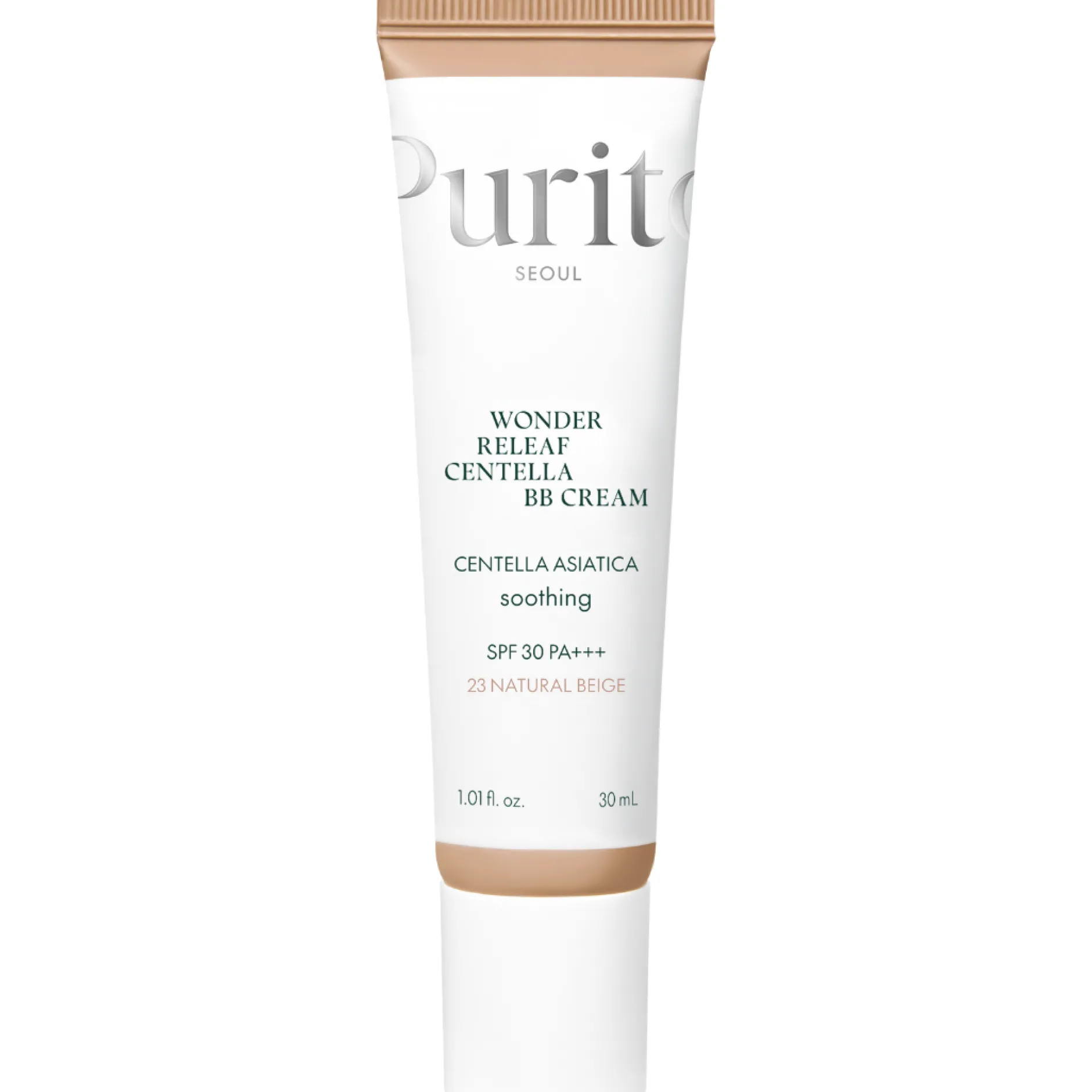 PURITO Seoul Wonder Releaf Centella BB Cream SPF30 PA+++ 23 Natural Beige 30 ml