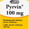 Pyrvin 100mg Mot springmask 20 tabletter