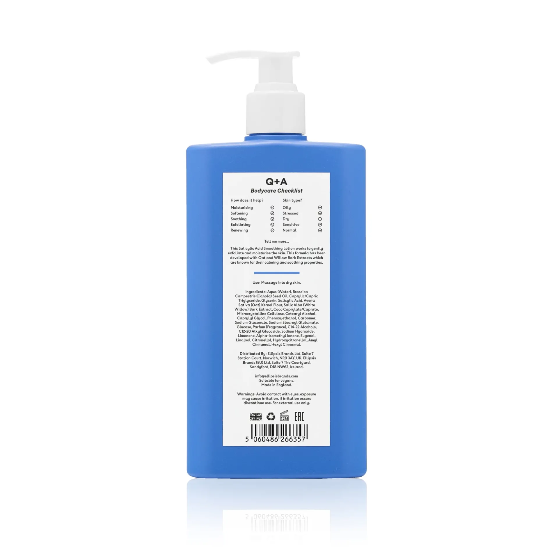 Q+A Salicylic Acid Smoothing Lotion 250ml
